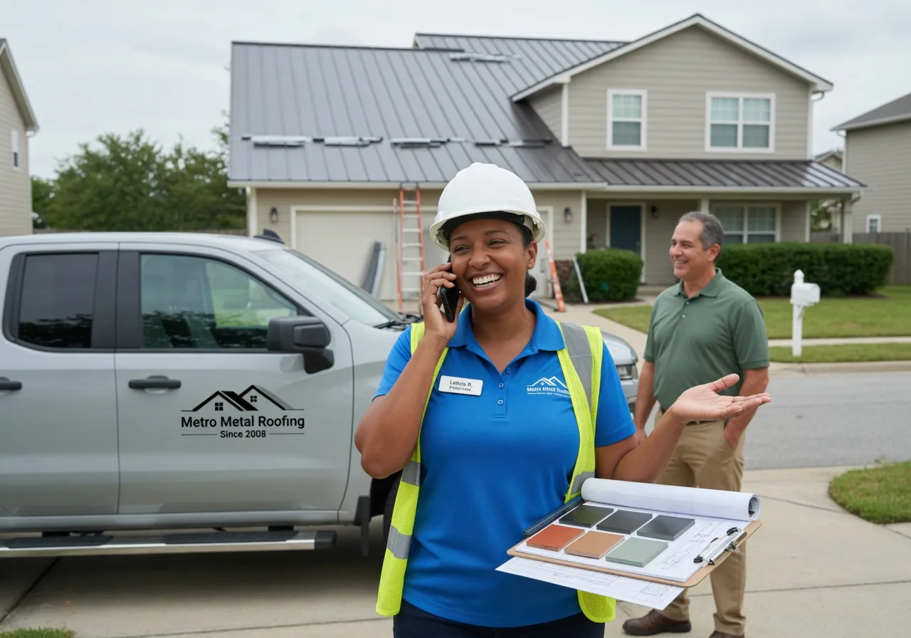 Storm Damage Metal Roof Repair in Farmington, WA